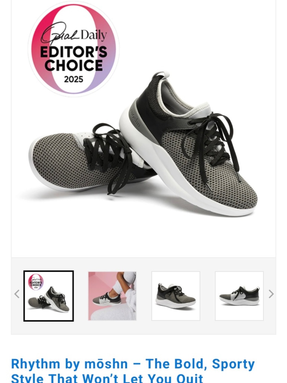 Womens Moshn sneakers size 8.5